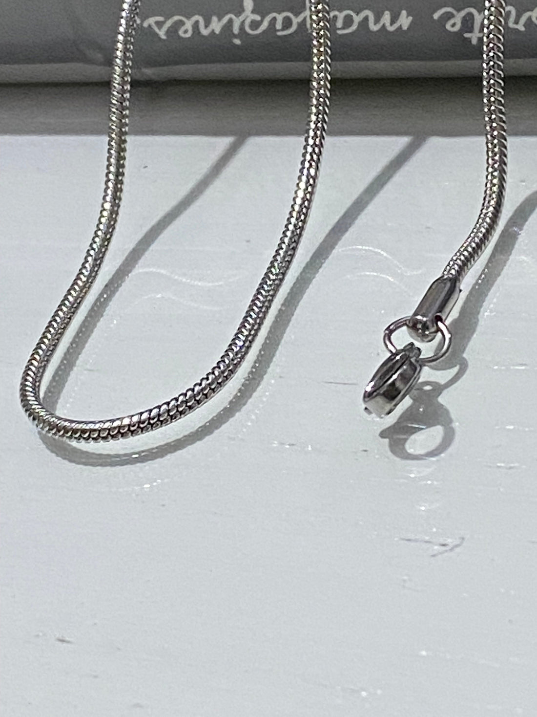 Silver wire chain finest