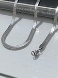 Flat snake chain finest